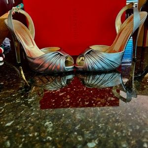 Silver Valentino shoes